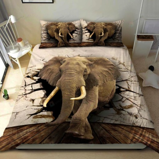 Elephant Bedding Set Bed Sheets Spread Comforter Duvet Cover Bedding Sets