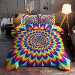 Hippie Trippy Journey Bedding Set Bed Sheets Spread Comforter Duvet Cover Bedding Sets