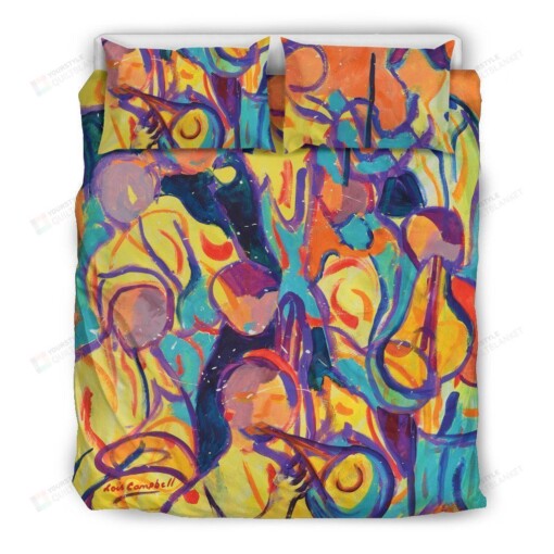 Trumpets Duvet Cover Bedding Set