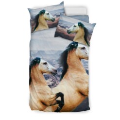 Horse Print Bedding Set Bed Sheets Spread Comforter Duvet Cover Bedding Sets