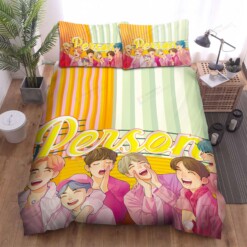 Bts Bed Sheets Spread Comforter Duvet Cover Bedding Sets