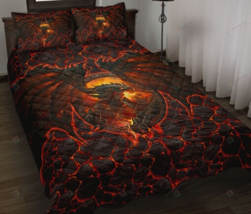 Dragon Quilt Bedding Set