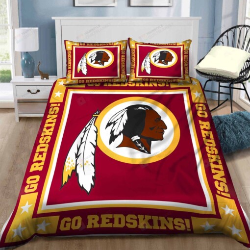 Washington Redskins Bedding Set Sleepy (Duvet Cover & Pillow Cases)