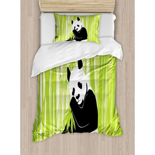 Panda Bedding Set Bed Sheets Spread Comforter Duvet Cover Bedding Sets