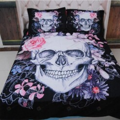 Skull Bedding Set (Duvet Cover & Pillow Cases)