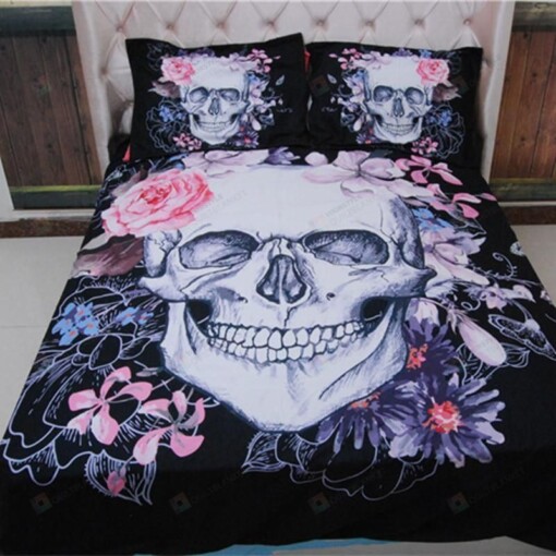 Skull Bedding Set (Duvet Cover & Pillow Cases)