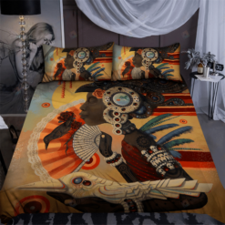 African Culture Bedding Set Cotton Bed Sheets Spread Comforter Duvet Cover Bedding Sets