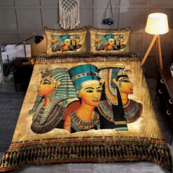 Ancient Egyptian Gods Bedding Set Bed Sheets Spread Comforter Duvet Cover Bedding Sets