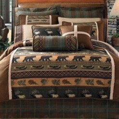 Croscill Caribou Lodge Duvet Cover Bedding Set