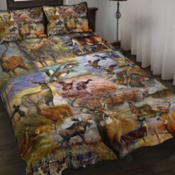 Hunting Quilt Bedding Set