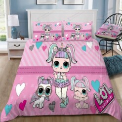 Cute Pink! L.O.L Surprise -Bedding Kids ( 10 Styles) Bedding Set Duvet Cover