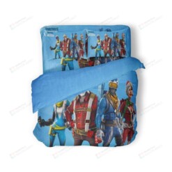 Fortnite Holiday Survival Team Bedding Set (Duvet Cover & Pillow Cases)