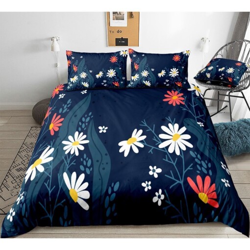 Flower Bed Sheets Spread Comforter Duvet Cover Bedding Sets