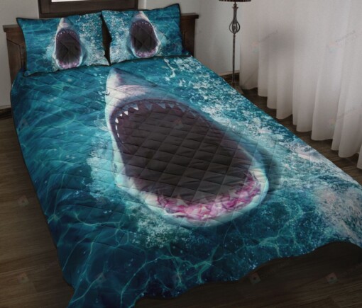 Shark Quilt Bedding Set