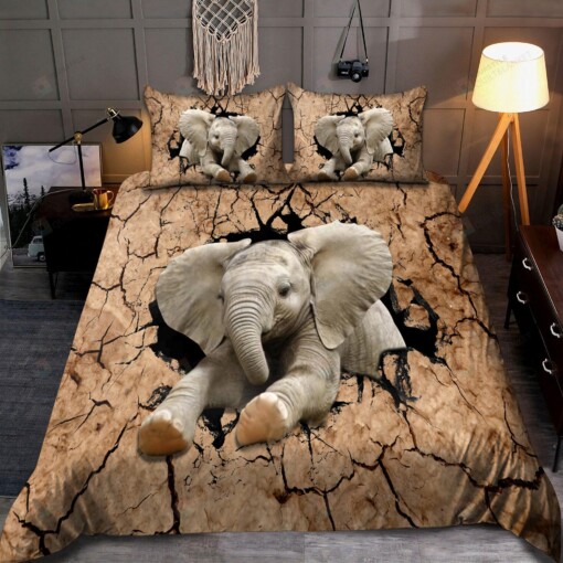 Elephant Bedding Set Bed Sheets Spread Comforter Duvet Cover Bedding Sets