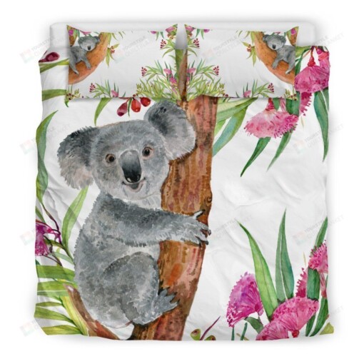 Australia Koala Bedding Set Bed Sheets Spread Comforter Duvet Cover Bedding Sets