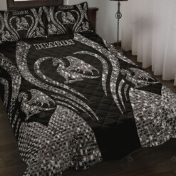 Dragon Heart Line Style Quilt Bedding Set