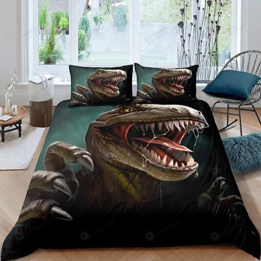 T-Rex Jurassic Bed Sheets Duvet Cover Bedding Sets