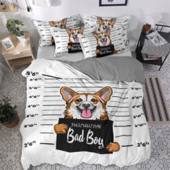 Corgi Cotton Duvet Cover Bedding Sets