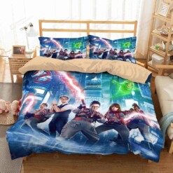 3D Ghostbusters Duvet Cover Bedding Set