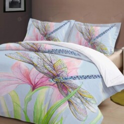 Dragonfly Bed Sheets Spread Duvet Cover Bedding Set