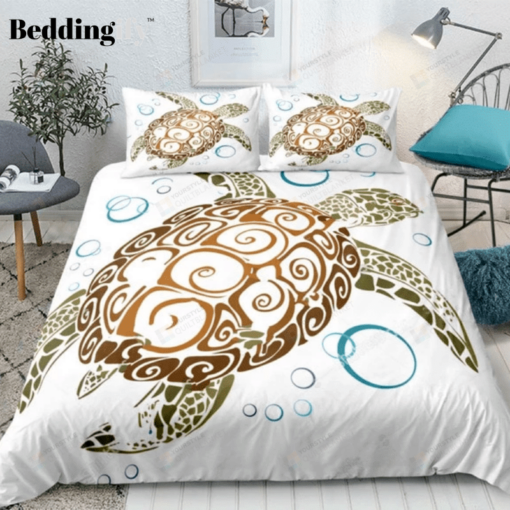 Sea Turtle Bed Sheets Spread Duvet Cover Bedding Sets