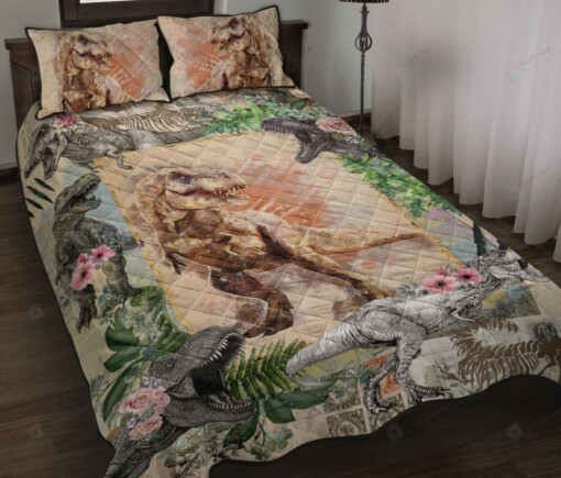 Saurus Quilt Bedding Set