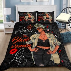 Black Woman Life Bedding Set Bed Sheets Spread Comforter Duvet Cover Bedding Sets