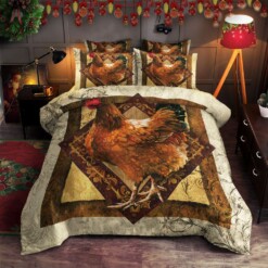 Chicken Cotton Bed Sheets Spread Comforter Duvet Cover Bedding Sets