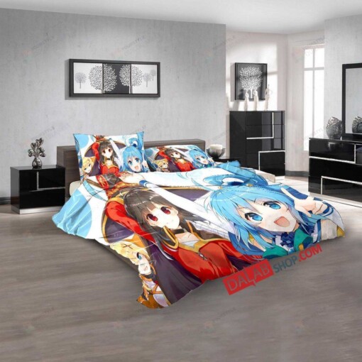Anime Konosuba Duvet Cover Bedding Sets