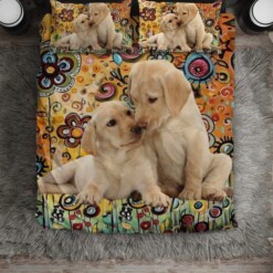 Labrador Dog Bedding Set Bed Sheets Spread Comforter Duvet Cover Bedding Sets