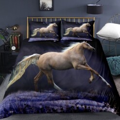 Horse Bedding Set Bed Sheets Spread Comforter Duvet Cover Bedding Sets