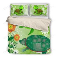 Turtle Cotton Bed Sheets Spread Comforter Duvet Cover Bedding Sets