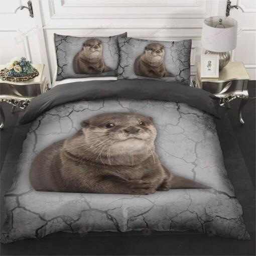 Love Otter Bedding Set (Duvet Cover & Pillow Cases)