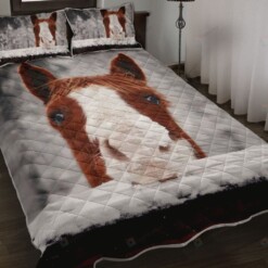 Horse Face Quilt Bedding Set