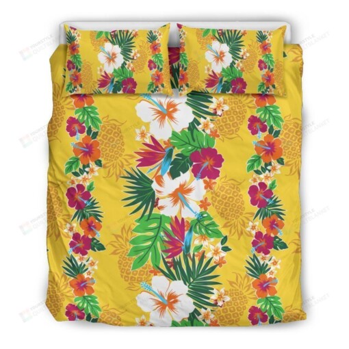 Hawaiian Cotton Bed Sheets Spread Comforter Duvet Cover Bedding Sets