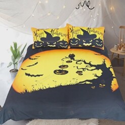 Pumpkin Halloween Bedding Set (Duvet Cover & Pillow Cases)