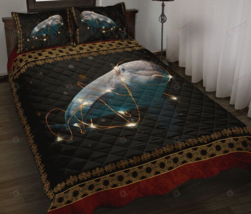 Dolphin Quilt Bedding Set