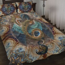 Dragon Art Quilt Bedding Set