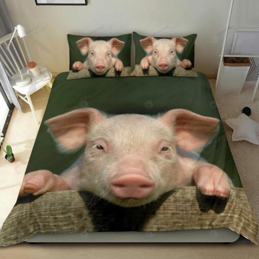 Pig Cute Bedding Set Bed Sheet Spread Comforter Duvet Cover Bedding Sets