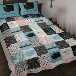 Washington State Quilt Bedding Set