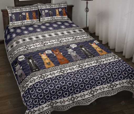 Horse Tribal Decorative Quilt Bedding Set