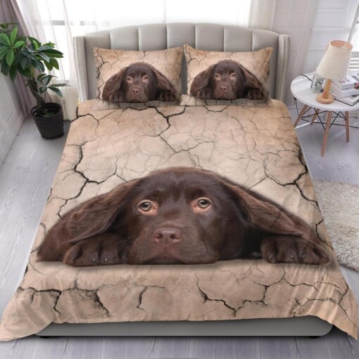 Brown Labrador Bedding Set Bed Sheets Spread Comforter Duvet Cover Bedding Sets