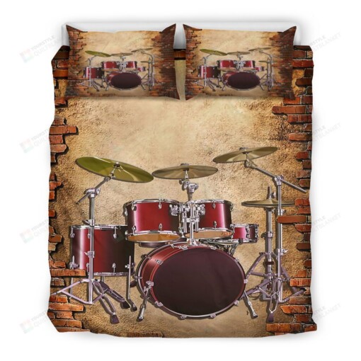 Drum Bedding Set Cotton Bed Sheets Spread Comforter Duvet Cover Bedding Sets