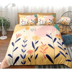 Pattern Bedding Set Bed Sheets Spread Comforter Duvet Cover Bedding Sets