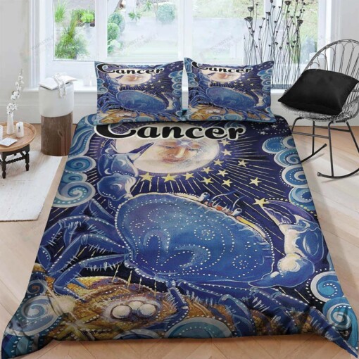 Cancer Cotton Bed Sheets Spread Comforter Duvet Cover Bedding Sets