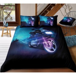 Motorcross Bedding Set Bed Sheets Spread Comforter Duvet Cover Bedding Sets