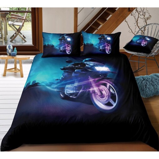 Motorcross Bedding Set Bed Sheets Spread Comforter Duvet Cover Bedding Sets