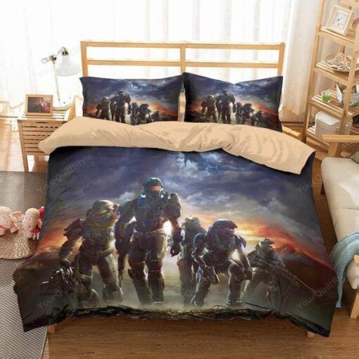 3d Halo Duvet Cover Bedding Set