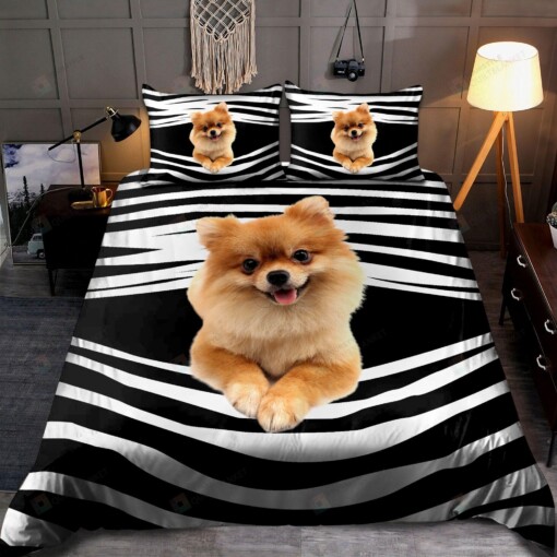 Pomeranian Dog Bedding Set Bed Sheets Spread Comforter Duvet Cover Bedding Sets